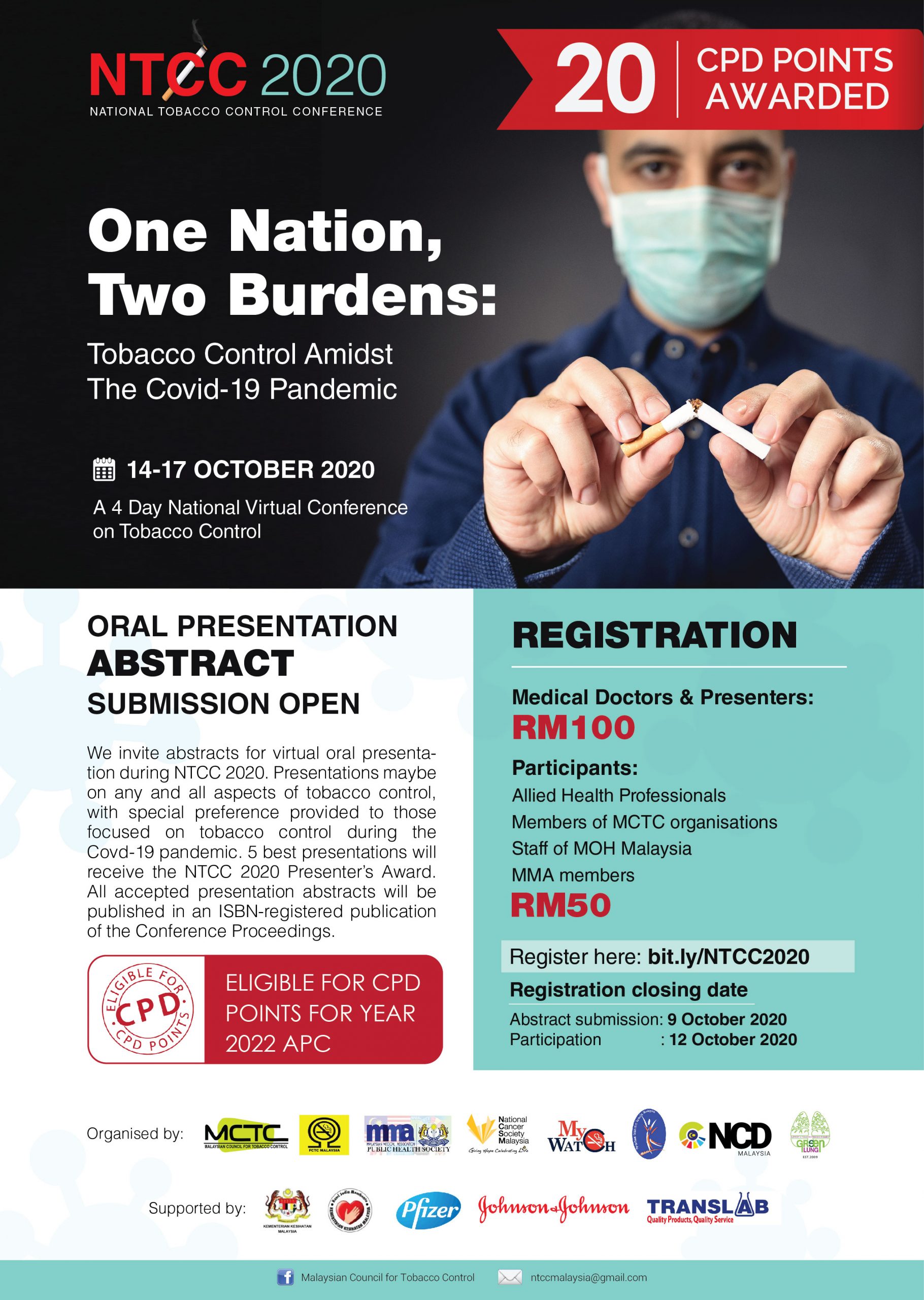 National Tobacco Control Conference 2020 Malaysian Council of Tobacco